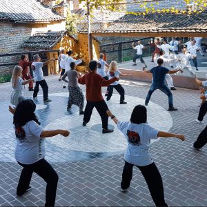 Prática de Tai Chi e Qi Gong